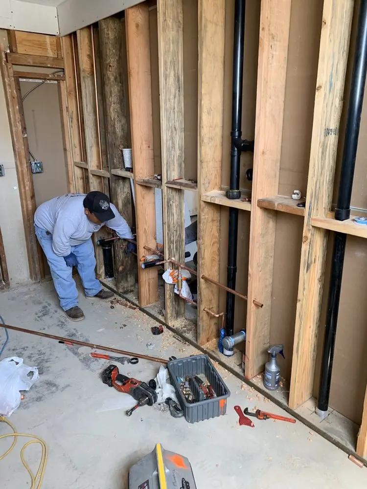 Commercial rough-in plumbing for Gas Line Repair in Jefferson Hills